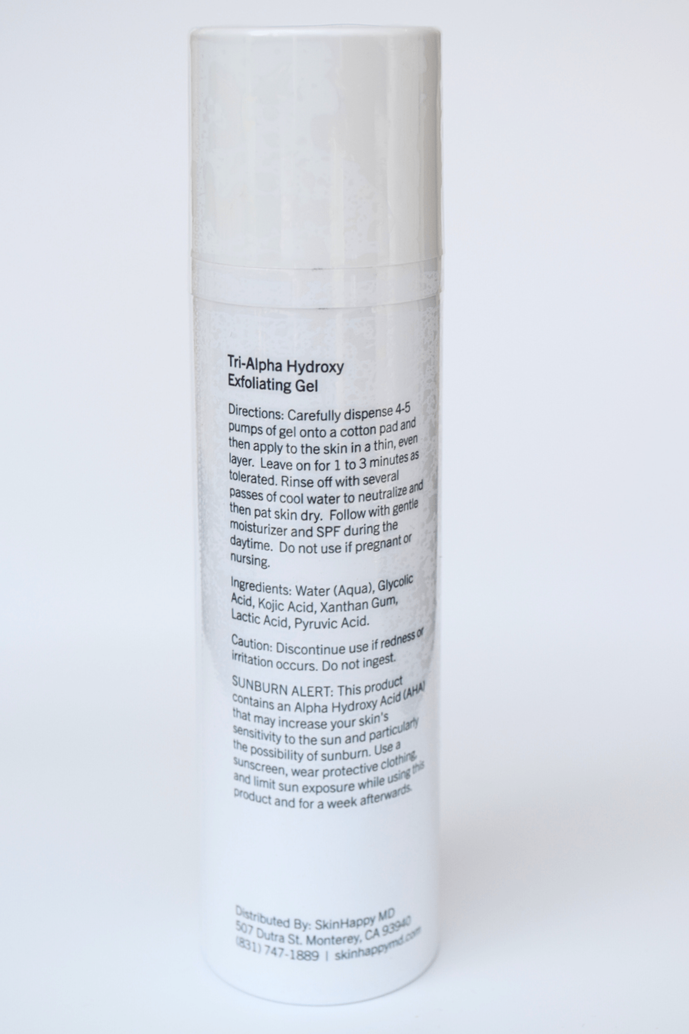 Tri-Alpha Hydroxy Exfoliating Gel